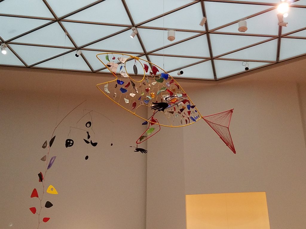 Wire art of a fish