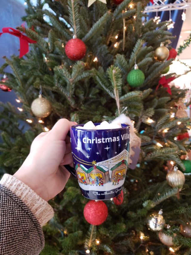 Christmas Tree with festive mug